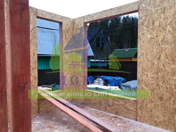 Дома из СИП панелей от СК Домик