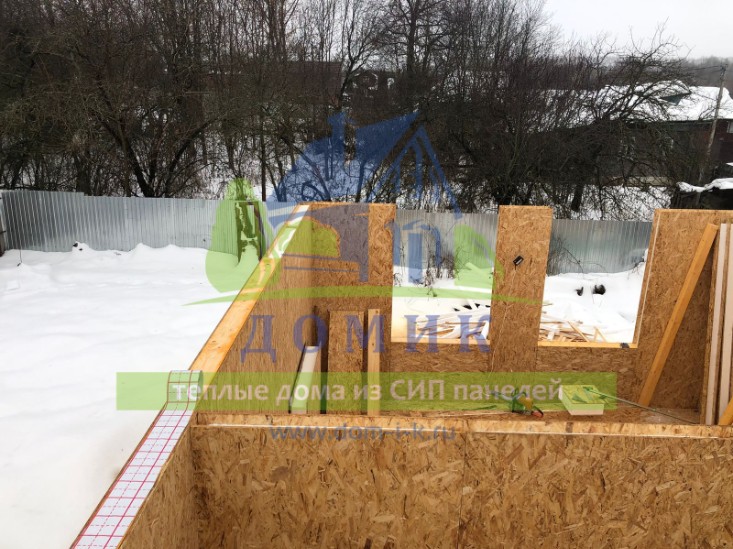 Дома из СИП панелей от СК Домик