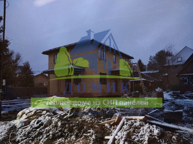 Дома из СИП панелей от СК Домик