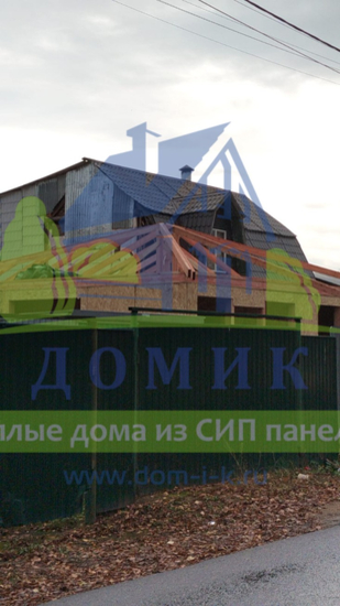 Дома из СИП панелей от СК Домик