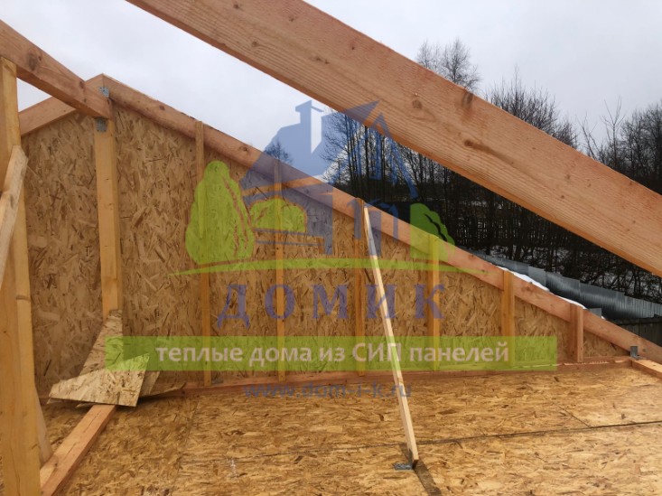 Дома из СИП панелей от СК Домик