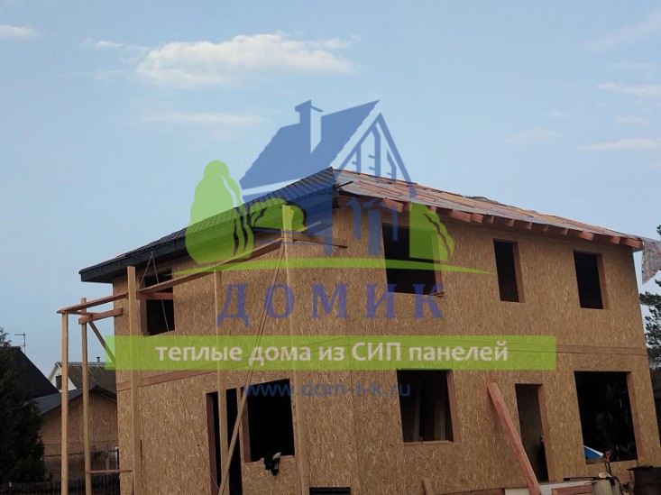Дома из СИП панелей от СК Домик