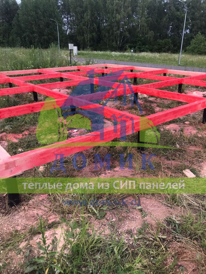 Строительство теплого дома из СИП панелей от компании СК "Домик&q