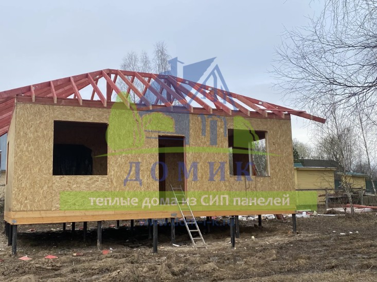 Дома из СИП панелей от СК Домик