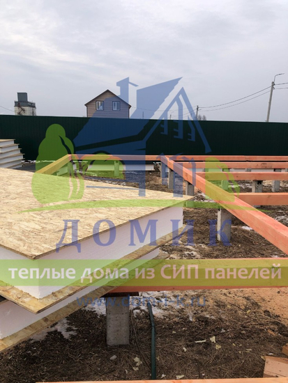 Дома из СИП панелей от СК Домик