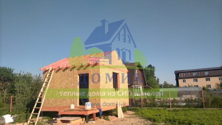 Дома из СИП панелей от СК Домик