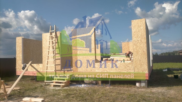 Дома из СИП панелей от СК Домик