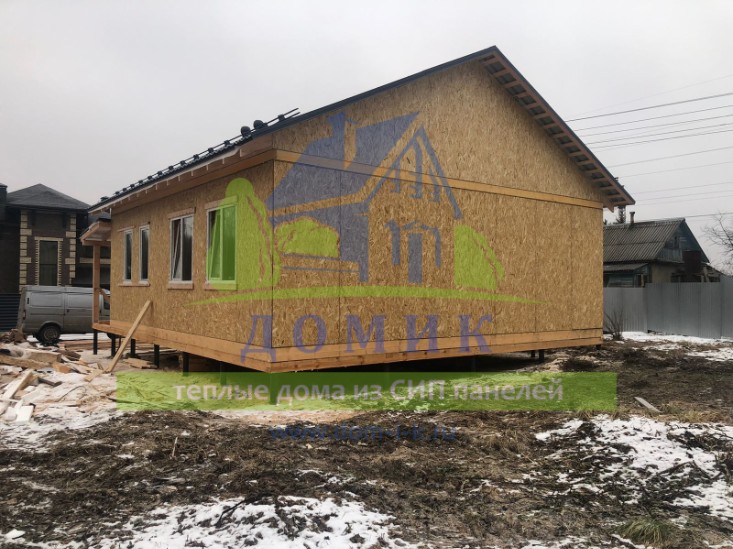 Дома из СИП панелей от СК Домик