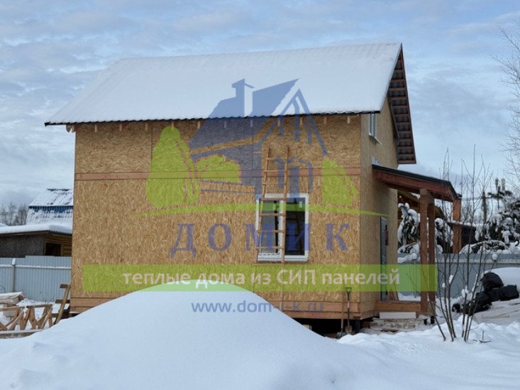 Дома из СИП панелей от СК Домик