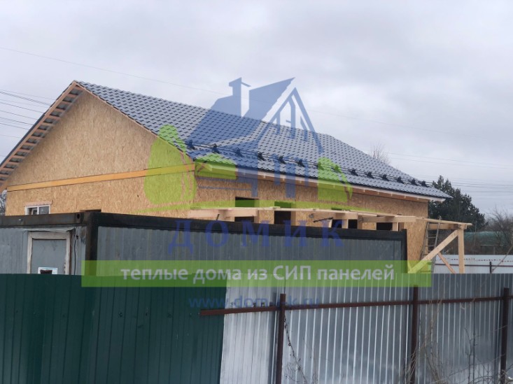 Дома из СИП панелей от СК Домик
