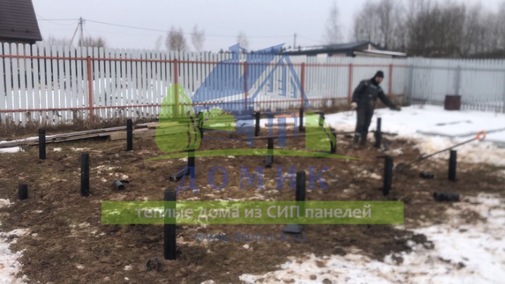 Дома из СИП панелей от СК Домик