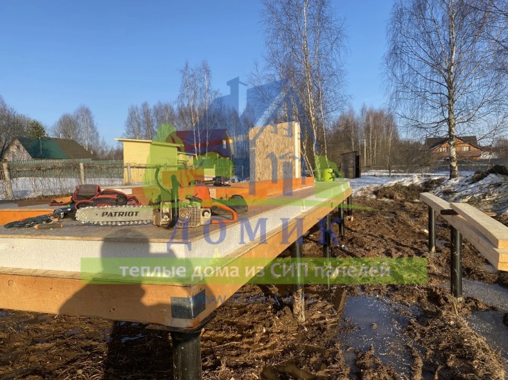 Дома из СИП панелей от СК Домик