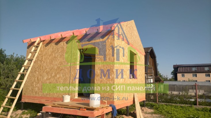 Дома из СИП панелей от СК Домик