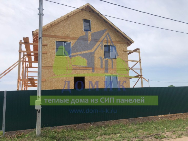 Дома из СИП панелей от СК Домик