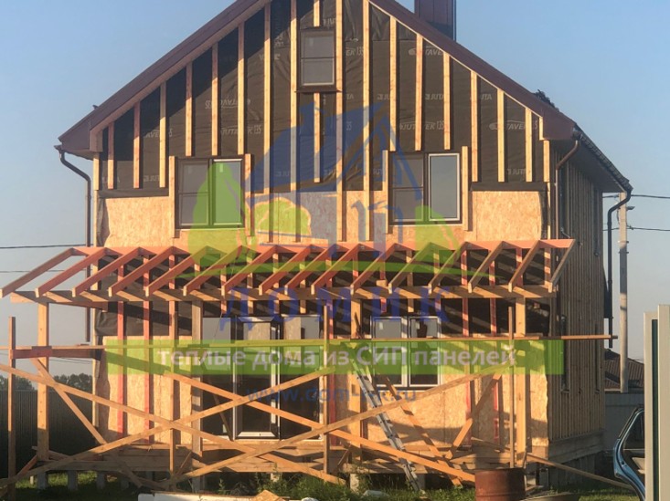 Дома из СИП панелей от СК Домик