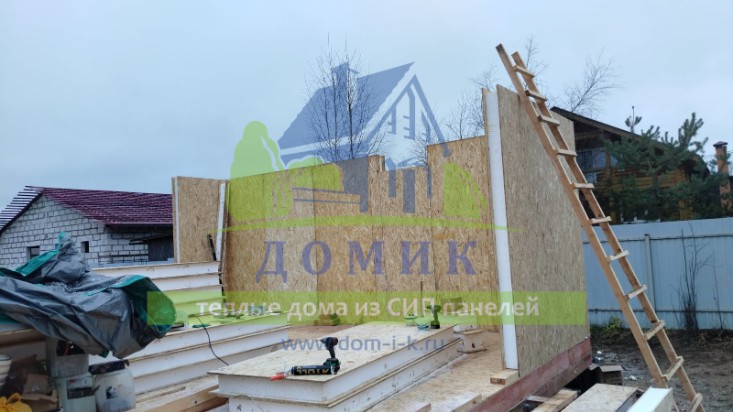 Дома из СИП панелей от СК Домик