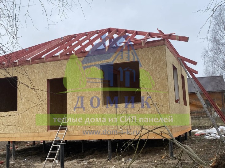 Дома из СИП панелей от СК Домик