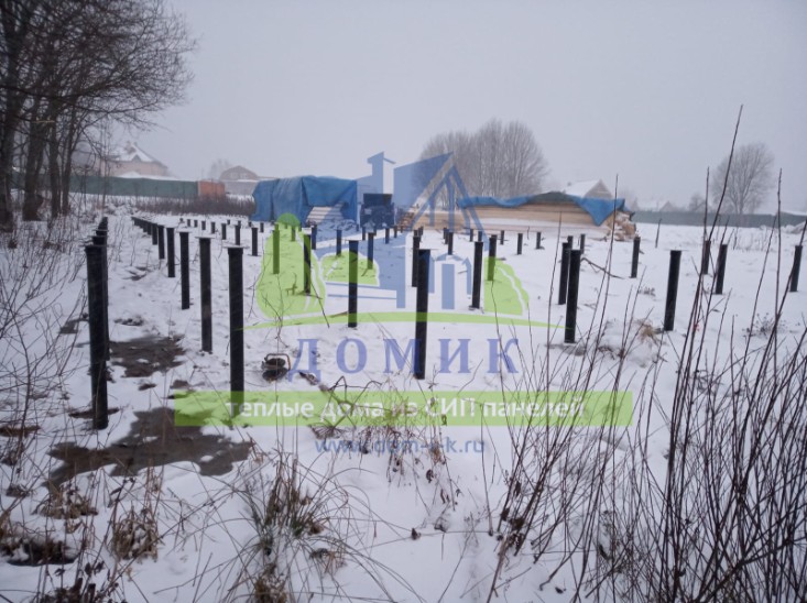 Строительство теплого дома из СИП панелей от компании СК "Домик&q