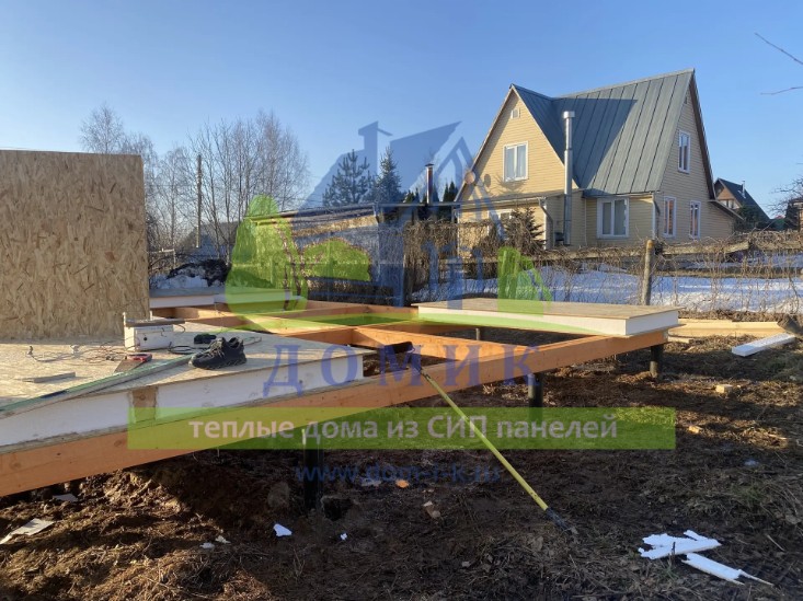 Дома из СИП панелей от СК Домик