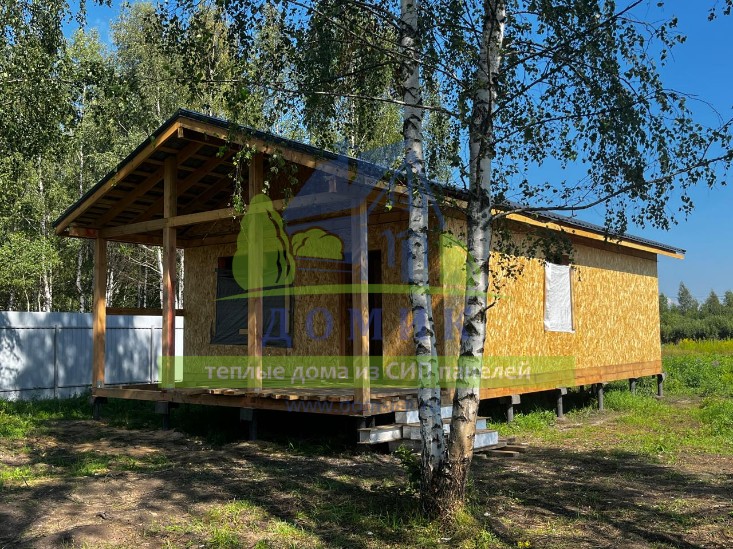 Строительство теплого дома из СИП панелей от компании СК "Домик&q