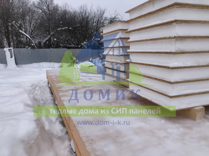 Дома из СИП панелей от СК Домик