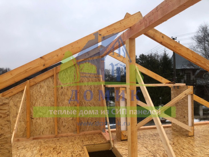 Дома из СИП панелей от СК Домик