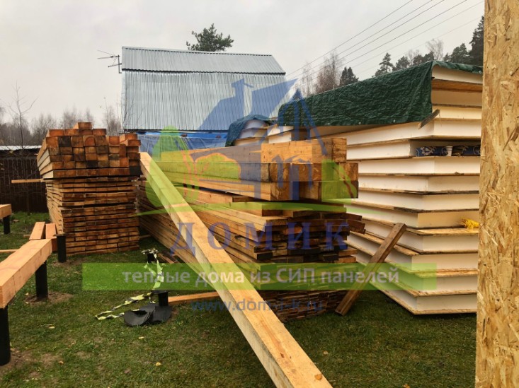 Дома из СИП панелей от СК Домик