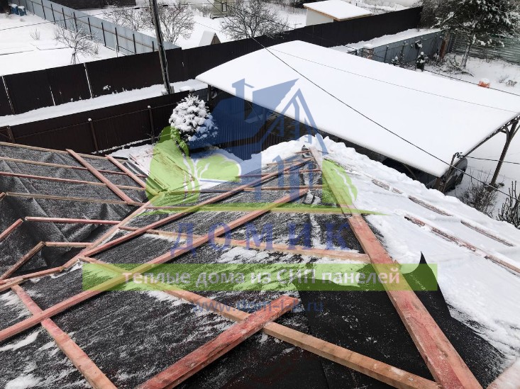 Дома из СИП панелей от СК Домик