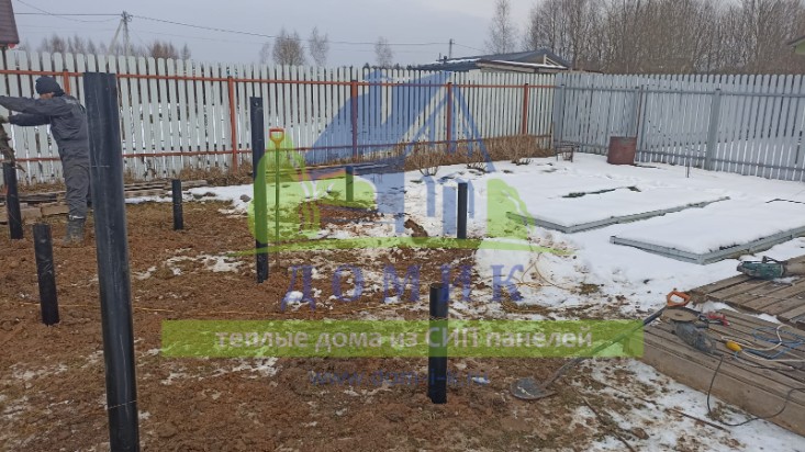 Дома из СИП панелей от СК Домик