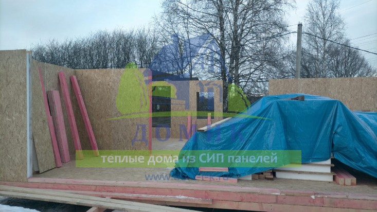 Дома из СИП панелей от СК Домик