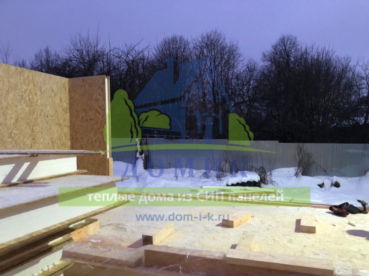 Дома из СИП панелей от СК Домик