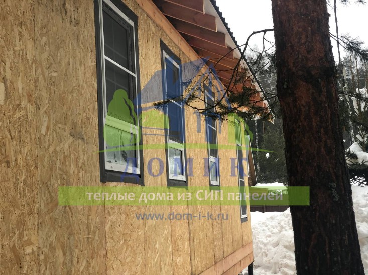 Дома из СИП панелей от СК Домик