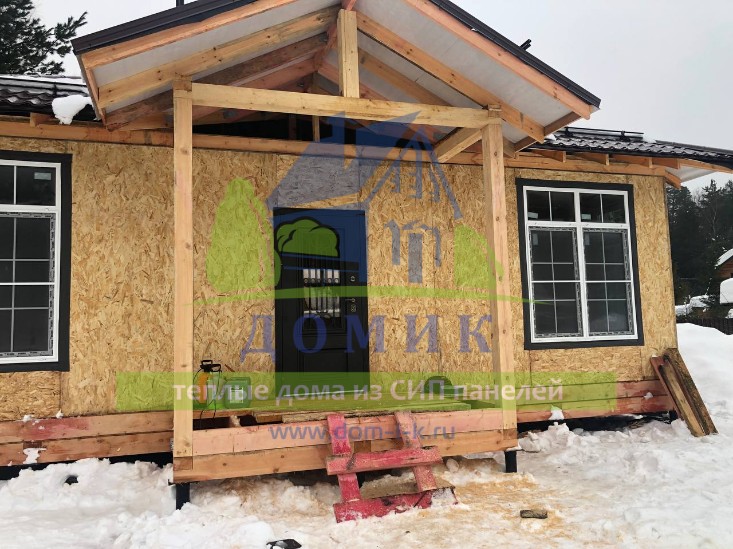 Дома из СИП панелей от СК Домик