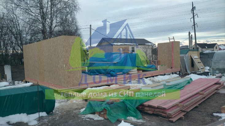Дома из СИП панелей от СК Домик