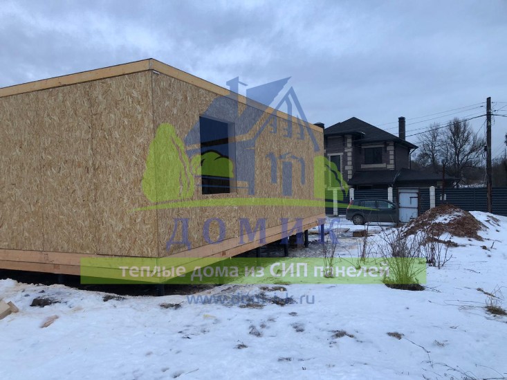 Дома из СИП панелей от СК Домик
