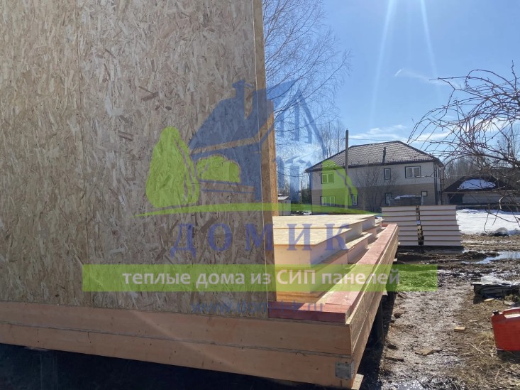 Дома из СИП панелей от СК Домик
