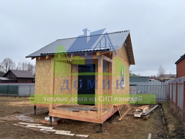 Дома из СИП панелей от СК Домик