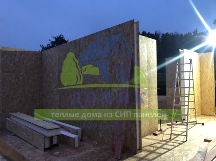 Дома из СИП панелей от СК Домик