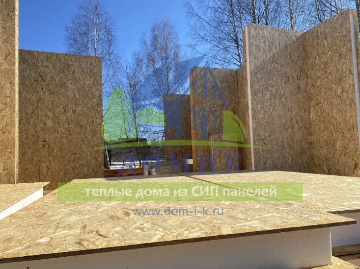 Дома из СИП панелей от СК Домик