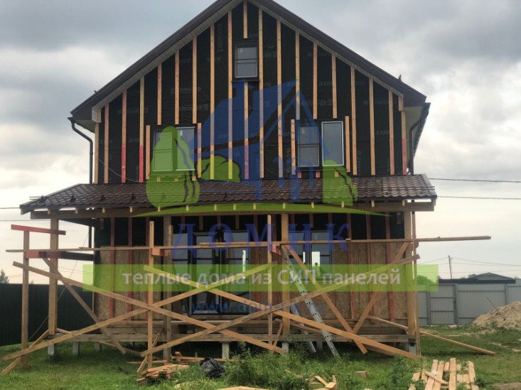 Дома из СИП панелей от СК Домик