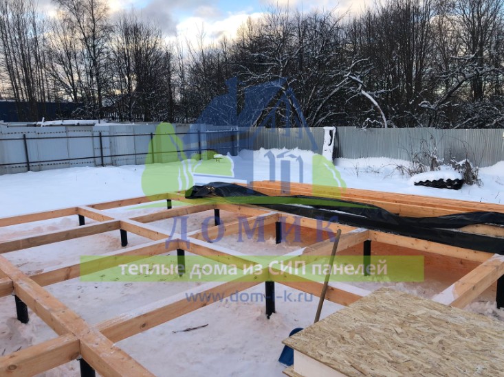 Дома из СИП панелей от СК Домик