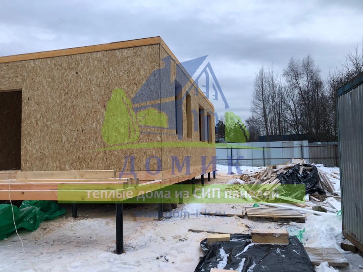 Дома из СИП панелей от СК Домик