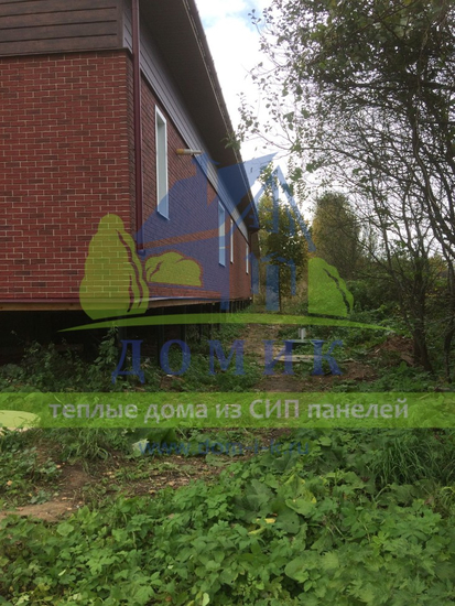 Строительство теплого дома из СИП в Тульской области.