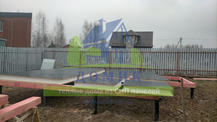 Дома из СИП панелей от СК Домик