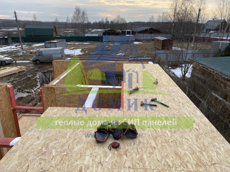 Дома из СИП панелей от СК Домик