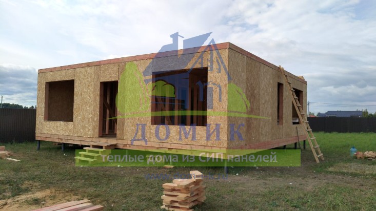 Дома из СИП панелей от СК Домик