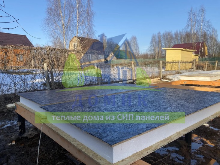 Дома из СИП панелей от СК Домик