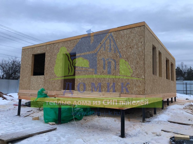 Дома из СИП панелей от СК Домик