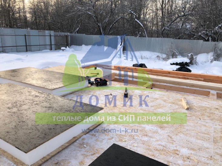 Дома из СИП панелей от СК Домик