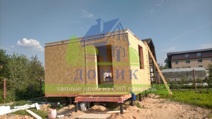 Дома из СИП панелей от СК Домик